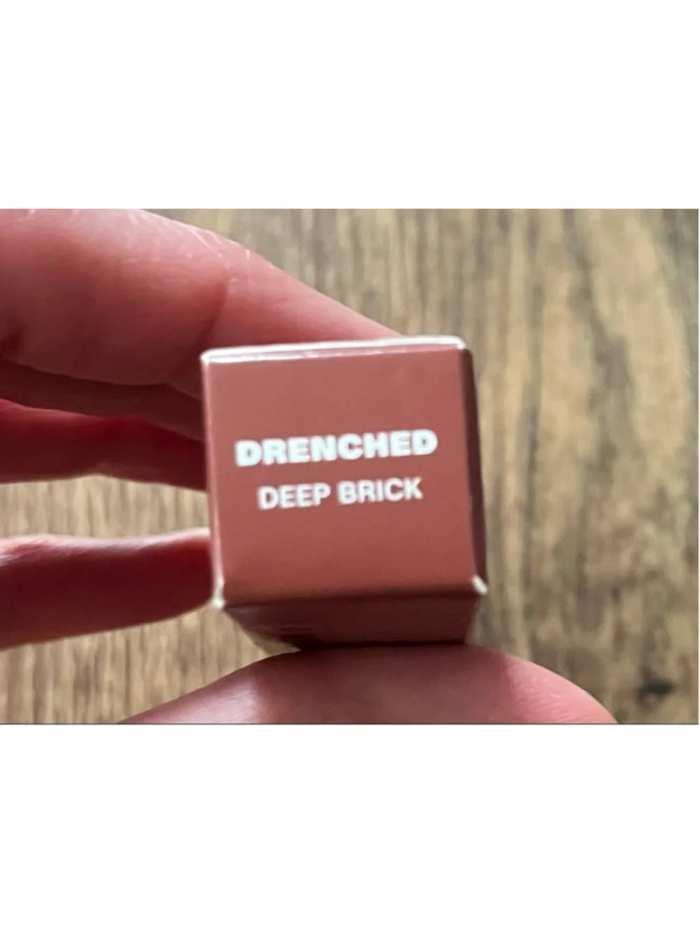 Morphe NWT dripglass drenched lip gloss deep brick